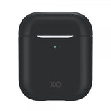 Xqisit AirPods (1/2) Skal Silicone Case Svart