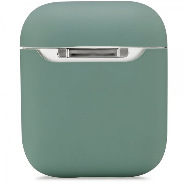 Holdit AirPods (1/2) Skal Silikon Nygård Moss Green