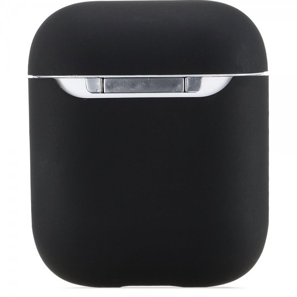 Holdit AirPods (1/2) Skal Silikon Nygård Svart