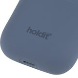 holdit AirPods (1/2) Skal Silikon Pacific Blue