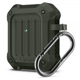 Spigen AirPods (1/2) Skal Tough Armor Military Green