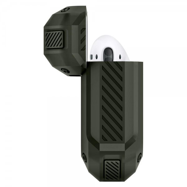 Spigen AirPods (1/2) Skal Tough Armor Military Green