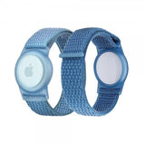 Mobile Origin AirTag Armband Nylon Blå