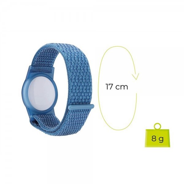 Mobile Origin AirTag Armband Nylon Röd