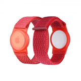 Mobile Origin AirTag Armband Nylon Röd