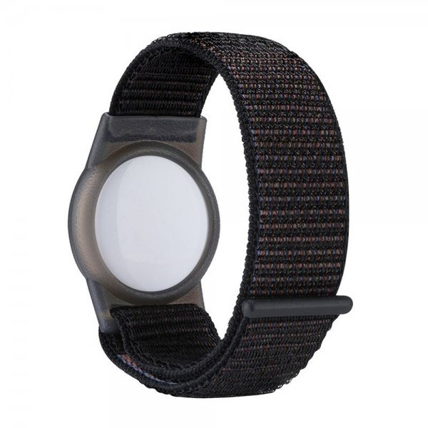 Mobile Origin AirTag Armband Nylon Svart