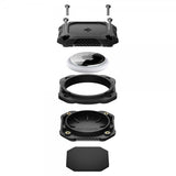 Spigen AirTag Hållare Tough Armor IP 4-pack Svart