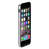 Just Mobile iPhone 6/6s Skal AluFrame Leather Svart Silver