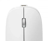 ALOGIC Trådlös Mus Echelon Bluetooth USB-C laddningsbar 4 knappar Vit