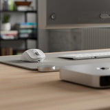 ALOGIC Trådlös Mus Apex Bluetooth USB-C Uppladdningsbar 7 knappar Vit
