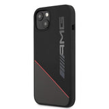 AMG iPhone 13 Skal Liquid Silicone Two Tone Svart