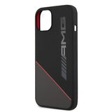 AMG iPhone 13 Skal Liquid Silicone Two Tone Svart