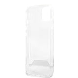 AMG iPhone 13 Skal Electroplated Horizontal Stripes Vit Transparent