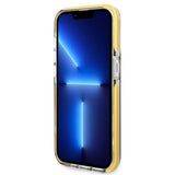 AMG iPhone 14 Pro Max Skal med Logo Svart Gul