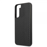AMG Samsung Galaxy S22 Plus Skal Leather Stripe Carbon Svart