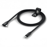 Satechi Vinklad Data- och laddningskabel USB-C 1m Svart