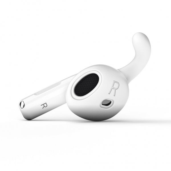KeyBudz AirPods 4 EarBuddyz Ear Hooks Vit