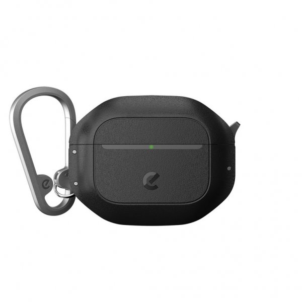 KeyBudz AirPods 4 Skal ElementProof Series Carbon Black