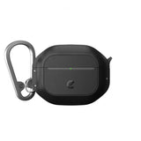 KeyBudz AirPods 4 Skal ElementProof Series Carbon Black