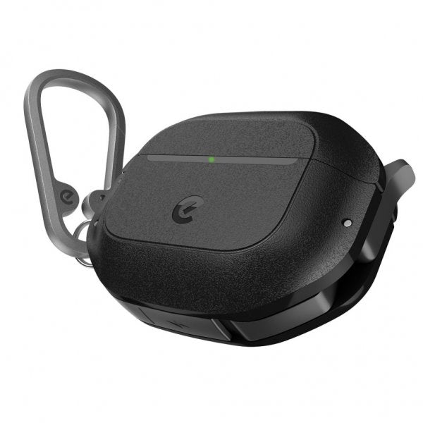 KeyBudz AirPods 4 Skal ElementProof Series Carbon Black