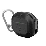 KeyBudz AirPods 4 Skal ElementProof Series Carbon Black