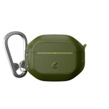 KeyBudz AirPods 4 Skal ElementProof Series Forest Green