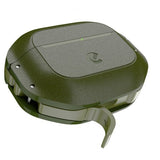 KeyBudz AirPods 4 Skal ElementProof Series Forest Green
