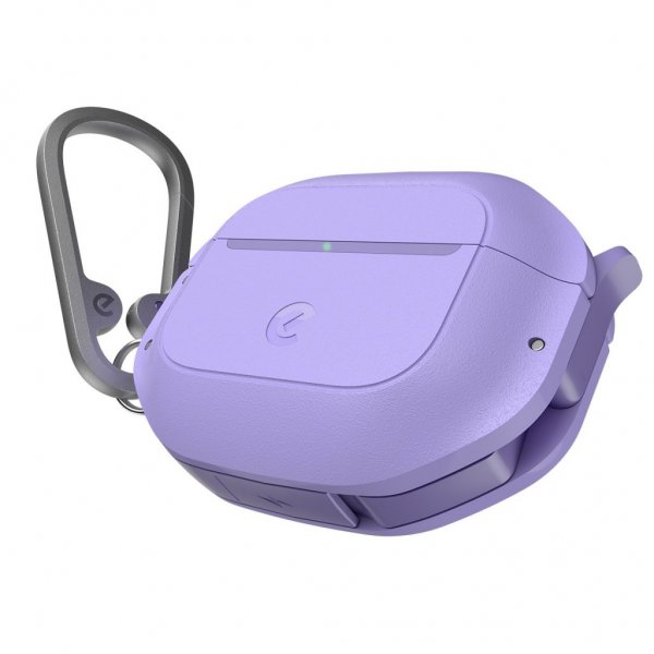 KeyBudz AirPods 4 Skal ElementProof Series Wild Lavender