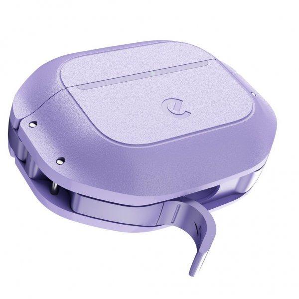 KeyBudz AirPods 4 Skal ElementProof Series Wild Lavender