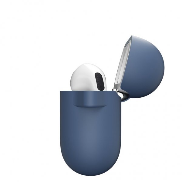 KeyBudz AirPods 4 Skal Elevate Series Cobalt Blue
