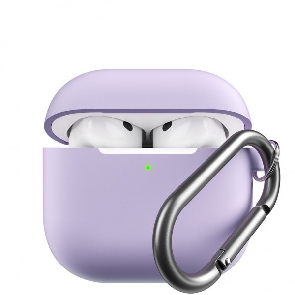 KeyBudz AirPods 4 Skal Elevate Series Lavender