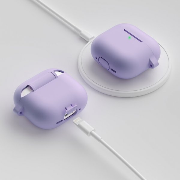 KeyBudz AirPods 4 Skal Elevate Series Lavender