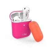 Puro AirPods 1/2 Skal Icon Fuchsia