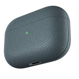 KeyBudz AirPods Pro Skal PodSkinz Äkta Läder Skiffer