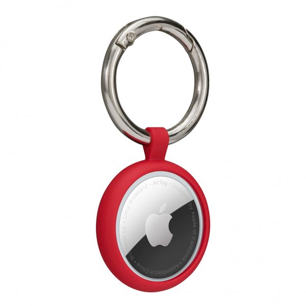 dbramante1928 Apple AirTag Hållare Greenland Key Ring Candy Red