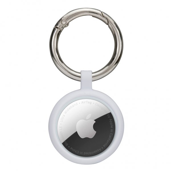 dbramante1928 Apple AirTag Hållare Greenland Key Ring Winter White