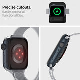 Spigen Apple Watch 38/40/41/42mm Armband Metal Fit Silver