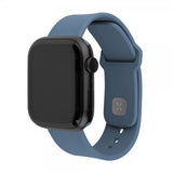 Fixed Apple Watch 38/40/41/42mm Armband Silicone Sporty Strap Ljusblå