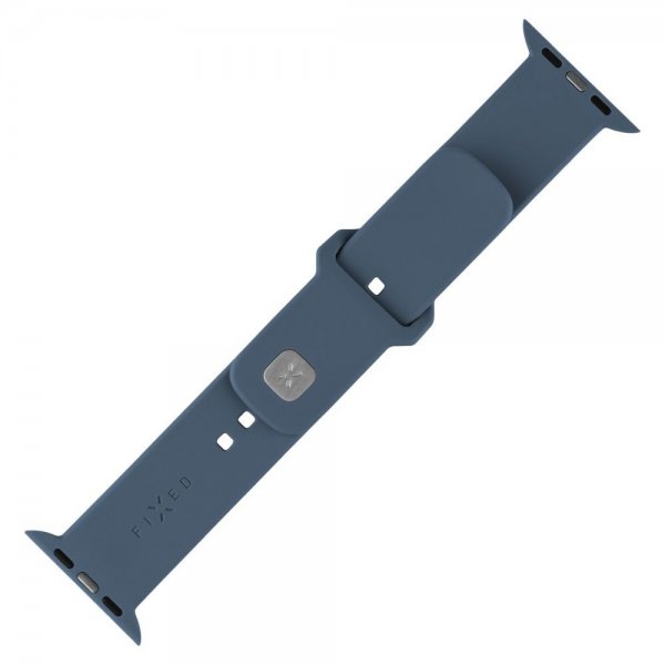 Fixed Apple Watch 38/40/41/42mm Armband Silicone Sporty Strap Ljusblå