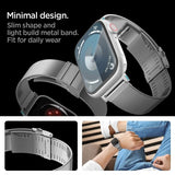 Spigen Apple Watch 38/40/41/42mm Armband Sleek Link Silver