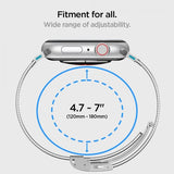 Spigen Apple Watch 38/40/41/42mm Armband Sleek Link Silver