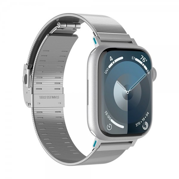 Spigen Apple Watch 38/40/41/42mm Armband Sleek Link Silver