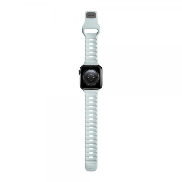 Nomad Apple Watch 38/40/41/42mm Armband Sport Band Icy Blue Glow