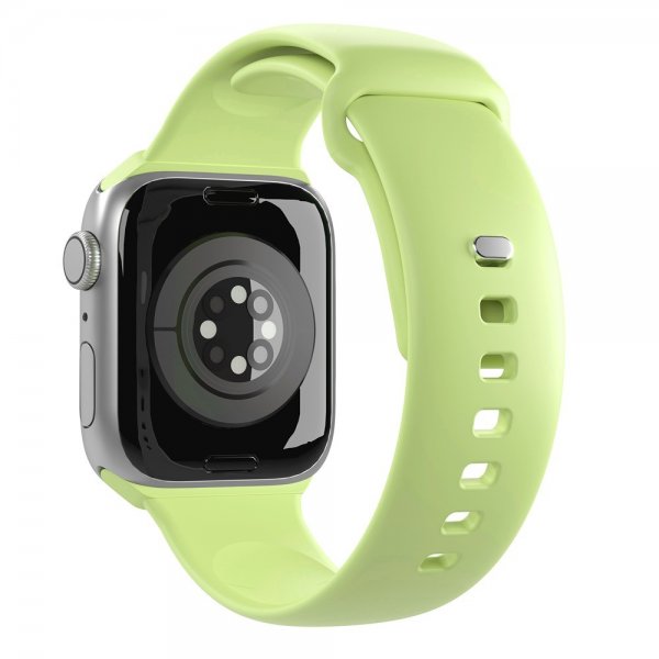 Puro Apple Watch 38/40/41/42mm Armband ICON Silicone Band Matcha Green