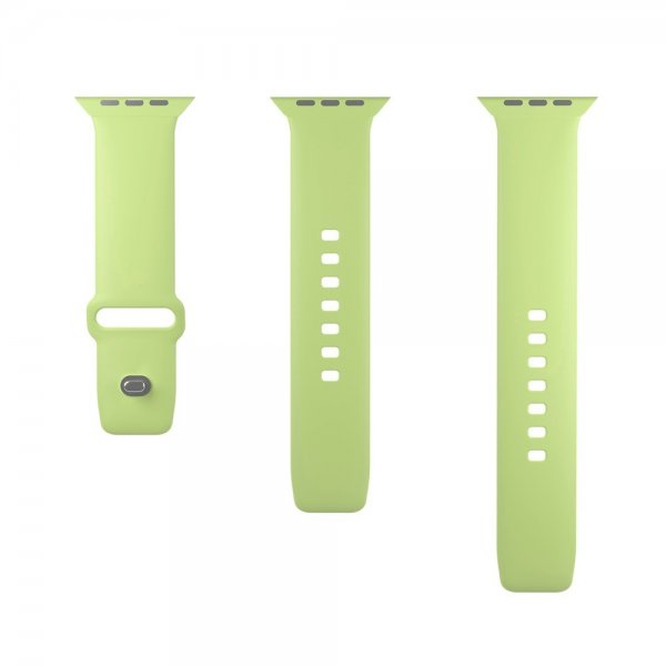 Puro Apple Watch 38/40/41/42mm Armband ICON Silicone Band Matcha Green