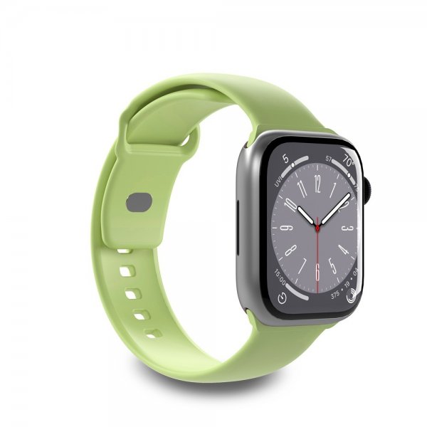 Puro Apple Watch 38/40/41/42mm Armband ICON Silicone Band Matcha Green