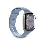 Puro Apple Watch 38/40/41/42mm Armband ICON Silicone Band Powder Blue