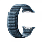 Apple Watch 38/40/41/42mm Armband Mocka Blå