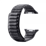Apple Watch 38/40/41/42mm Armband Mocka Svart