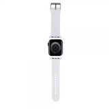 Karl Lagerfeld Apple Watch 38/40/41/42mm Armband Rubber NFT Karl & Choupette Vit